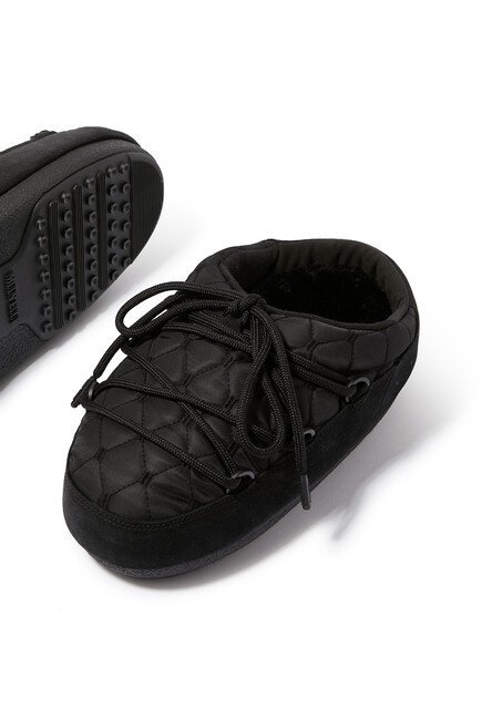 Mule Quilted Nylon Slippers